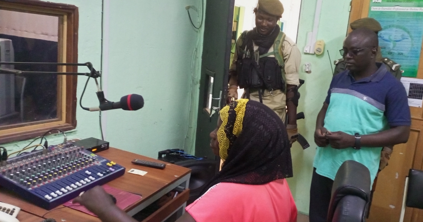 Kongoussi: Visite inopinée du PDS à la Radio Voix des lacs de Kongoussi